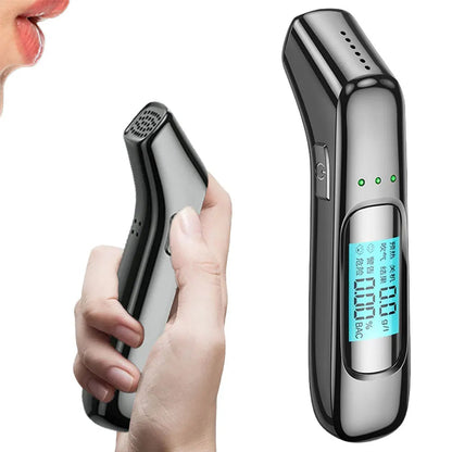 Rechargeable USB Breathalyzer with Digital Display