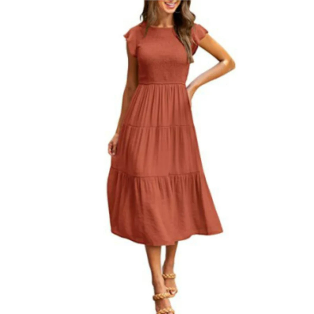 Sentina | Robe Midi Décontractée Femme