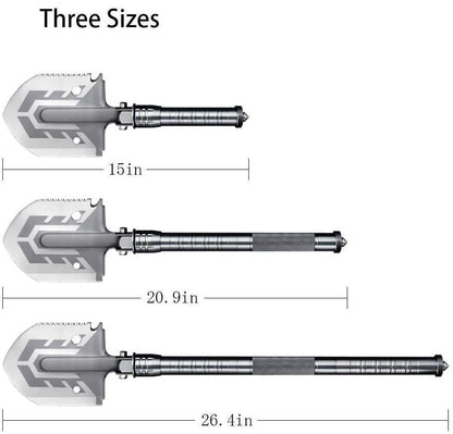 Pelle de survie multi-fonction indestructible