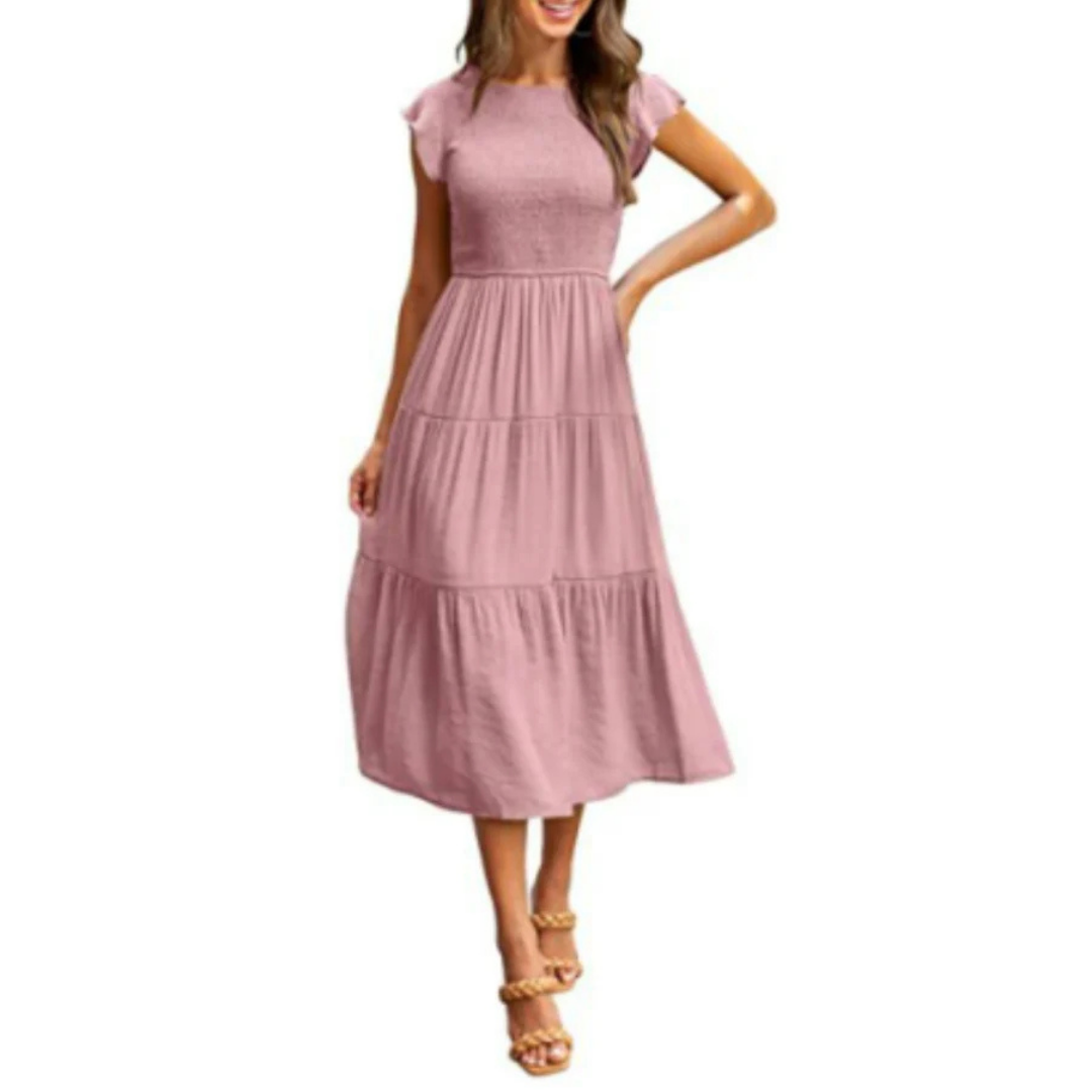 Sentina | Robe Midi Décontractée Femme