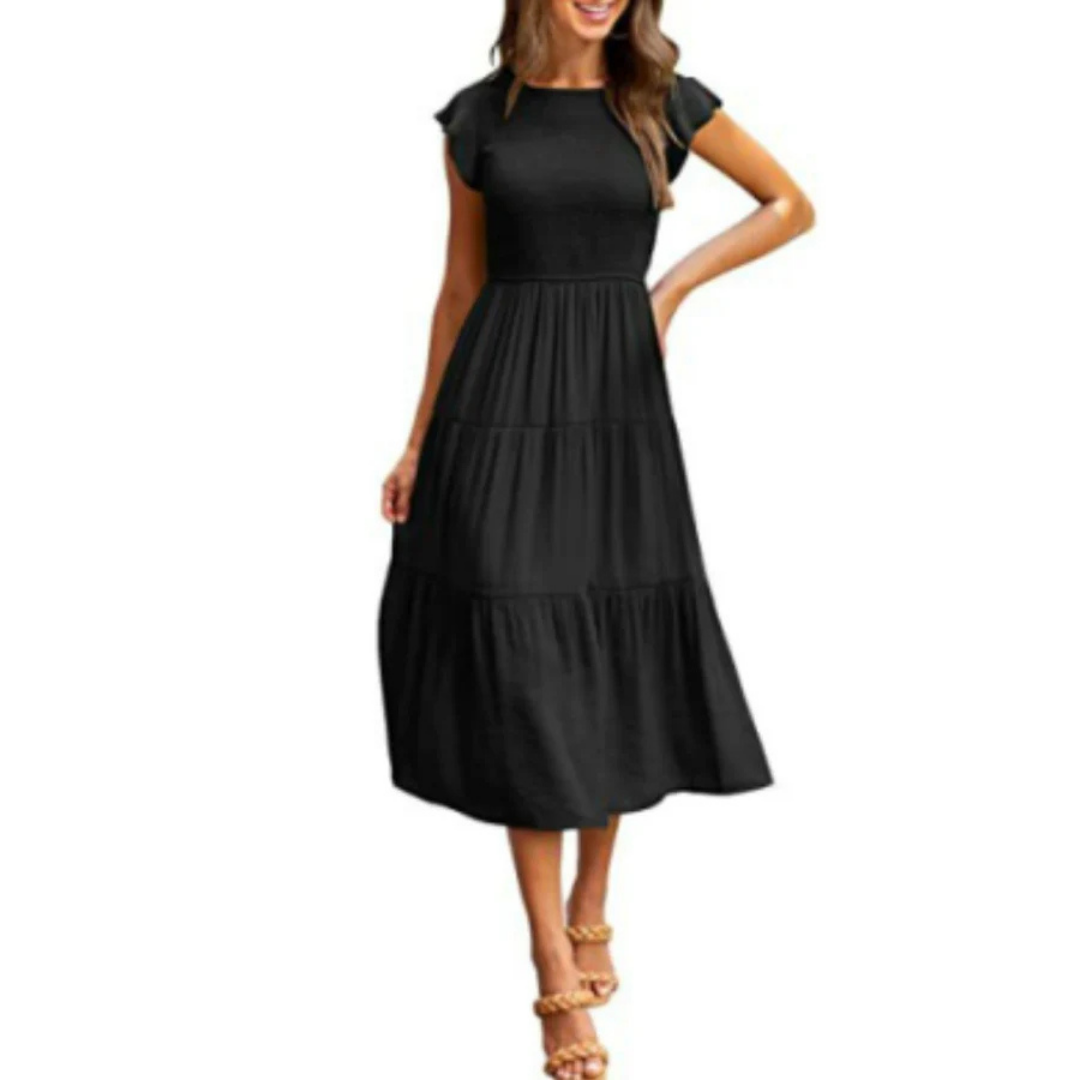Sentina | Robe Midi Décontractée Femme