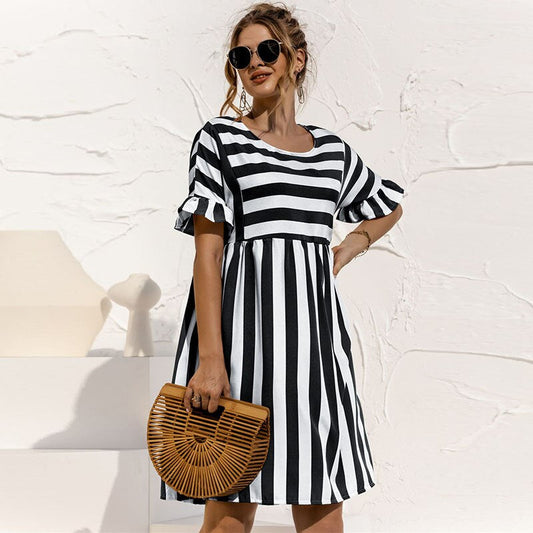 Ludwiger | Striped dress for women