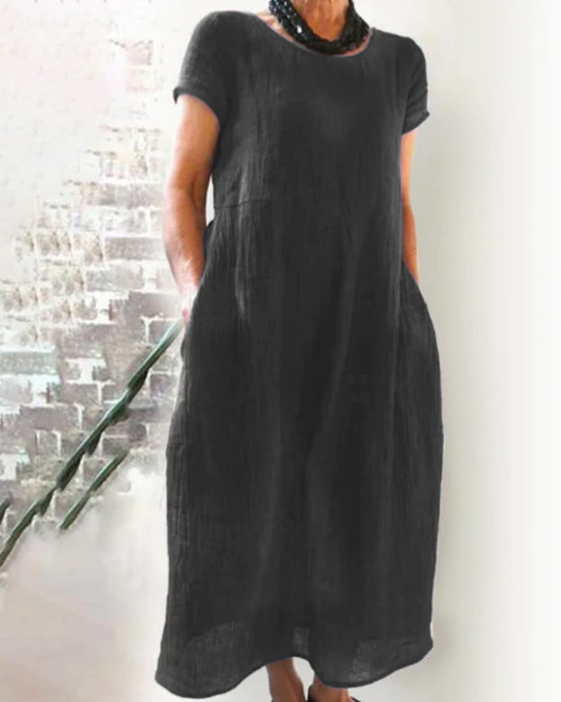 Gretch | Solid Casual Dress for Women