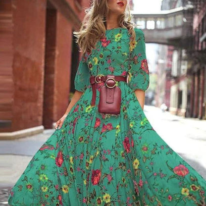 Margarethe | Robe maxi fluide pour femmes