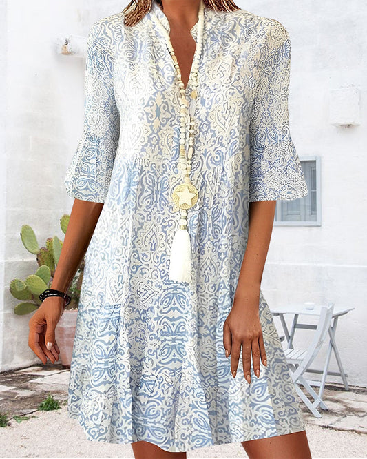 Kunigunden | Elegant Printed Dress for Women
