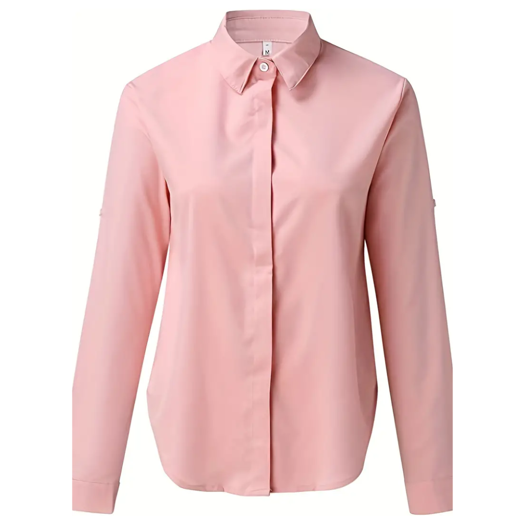 Salena | Femme Élégante Blouse | Manches Longues