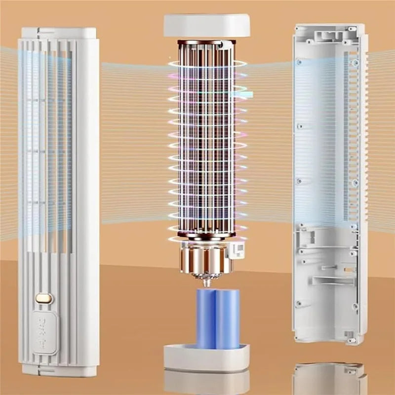 Portable Rechargeable USB Air Conditioning Tower Fan