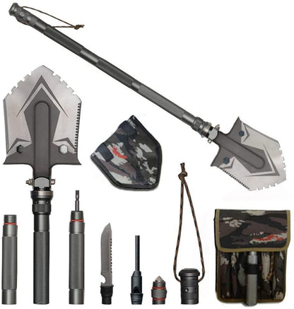 Pelle de survie multi-fonction indestructible