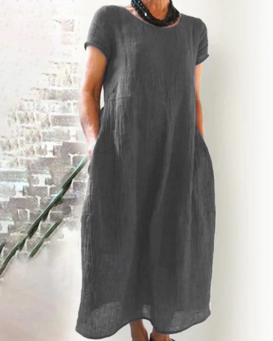 Gretch | Solid Casual Dress for Women