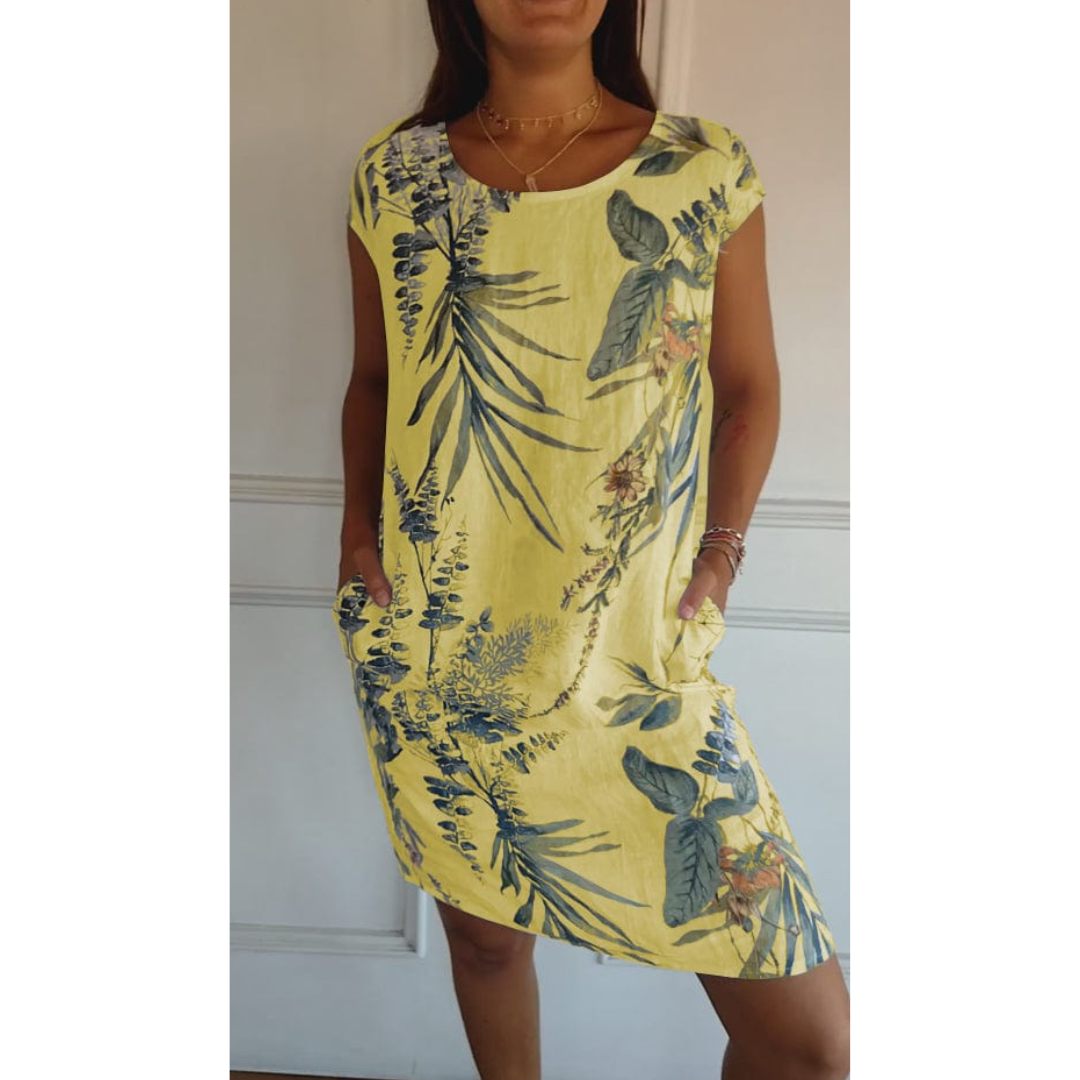 Margarita | Robe confortable avec col rond