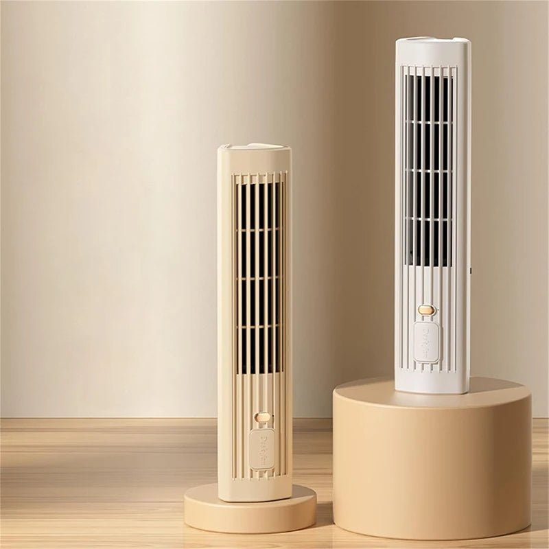 Portable Rechargeable USB Air Conditioning Tower Fan