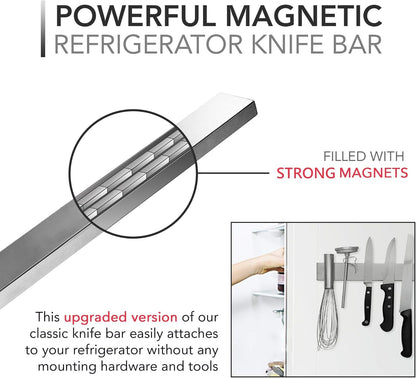 Support Magnétique pour Couteaux et Outils de 14 Pouces
