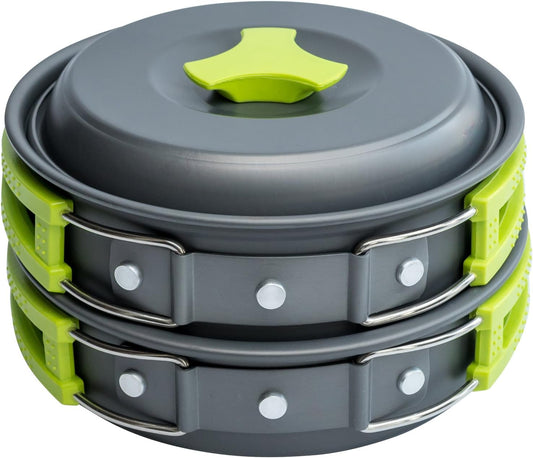 Ensemble de Casseroles et Poêles de Camping pour Randonnée