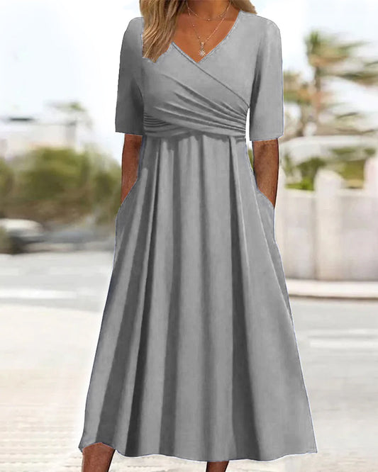 Jasmine | Midi Wrap Dress