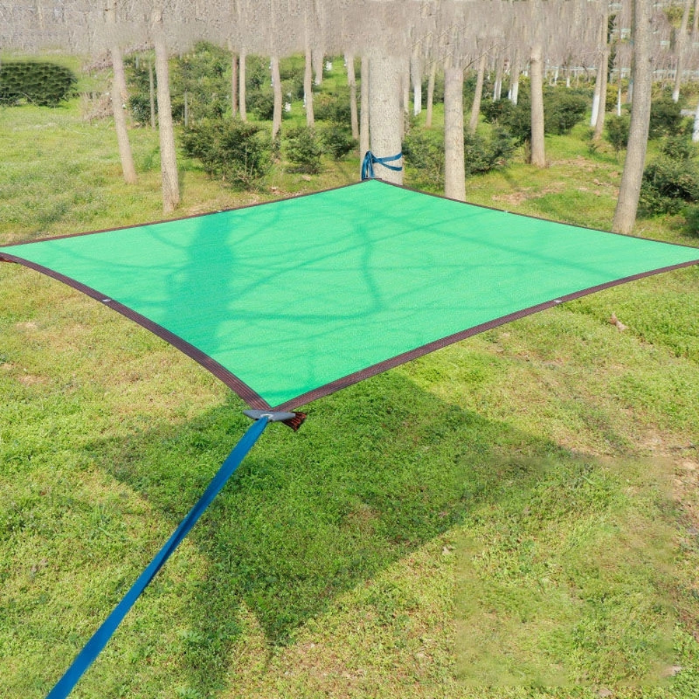 Voile d'ombre en maille extérieure pour patio
