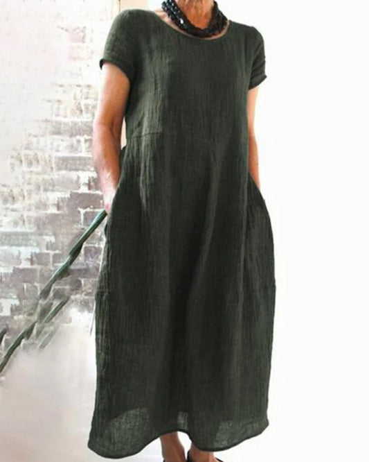Gretch | Solid Casual Dress for Women