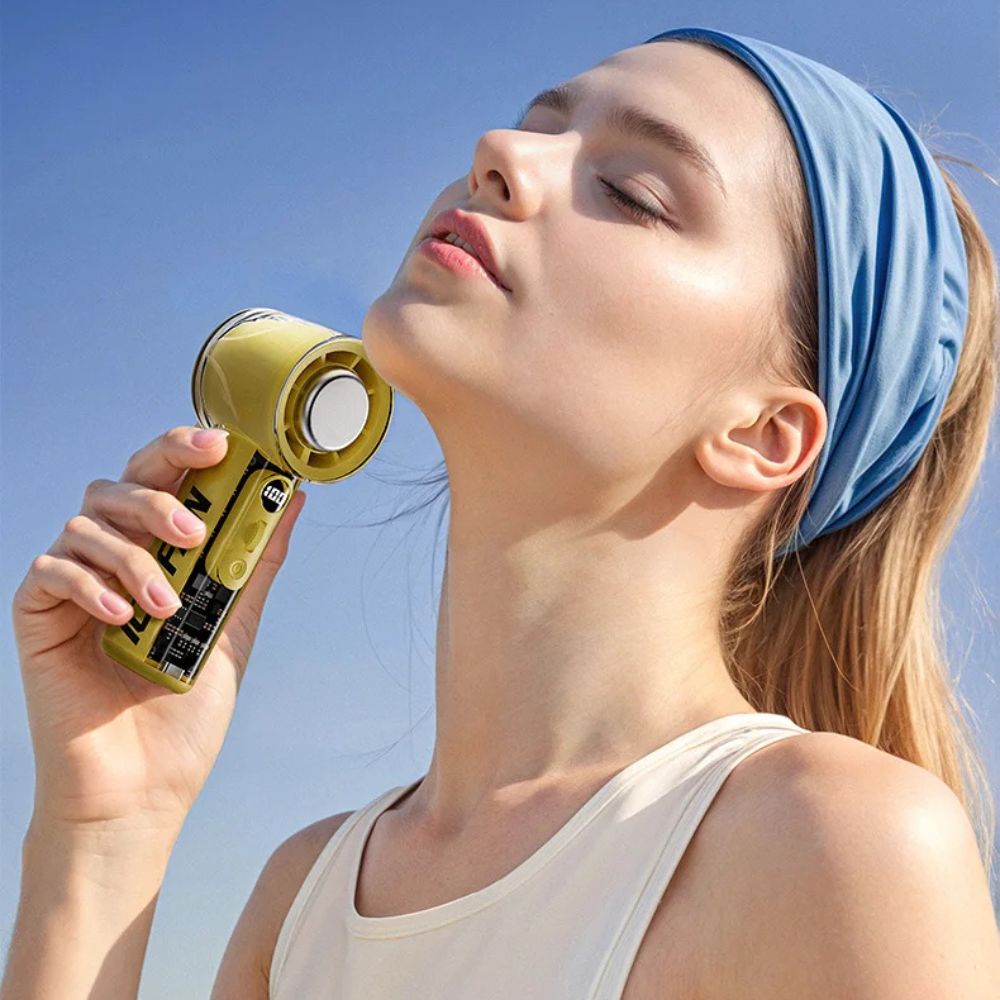 Mini Portable Rechargeable Turbo Cool Fan