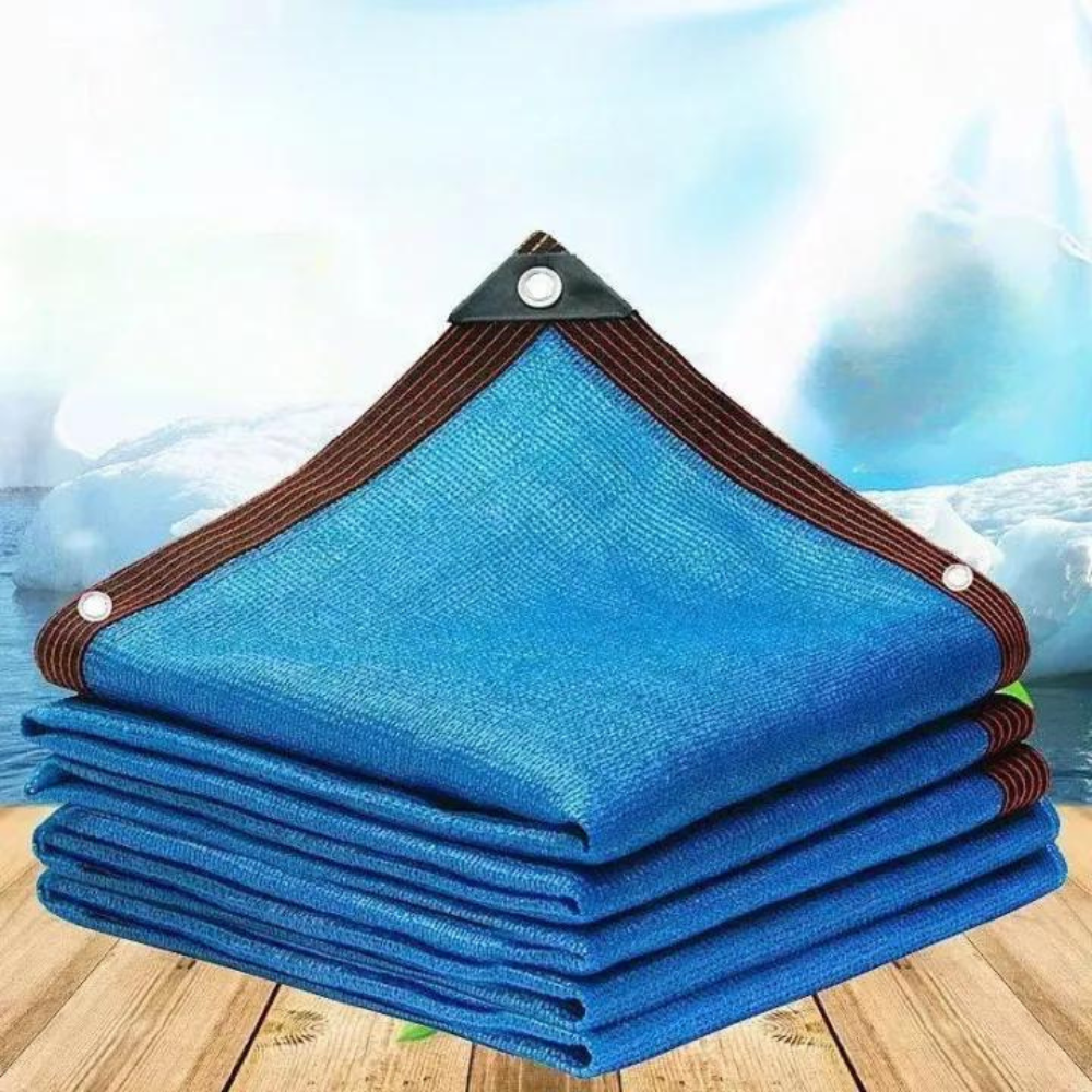Voile d'ombre en maille extérieure pour patio