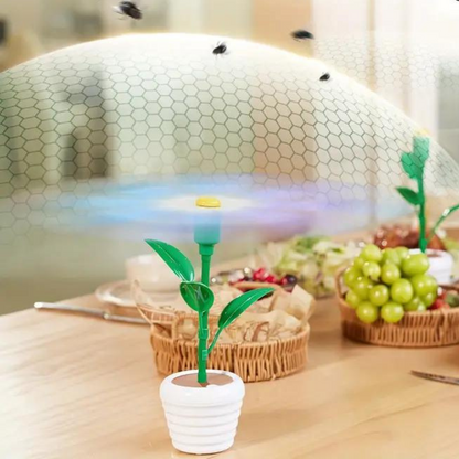 Ventilateur Répulsif à Mouches de Tablepour Dissuader en Extérieur