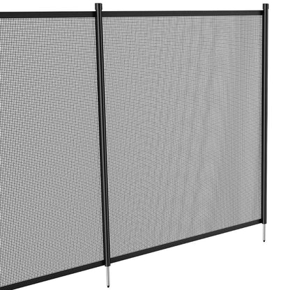 Barrière de sécurité amovible pour piscine enterrée