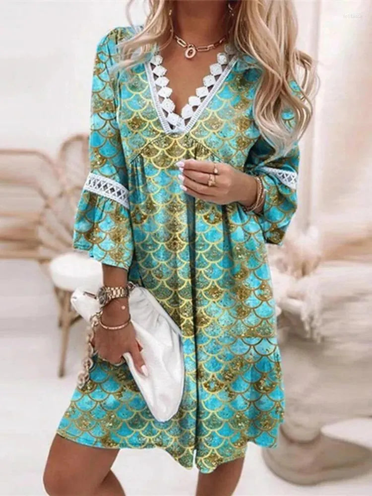 Cassandra | Robe d'été à fleurs aérées