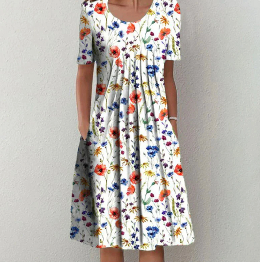 Elsbeth | Printed Dress for Women