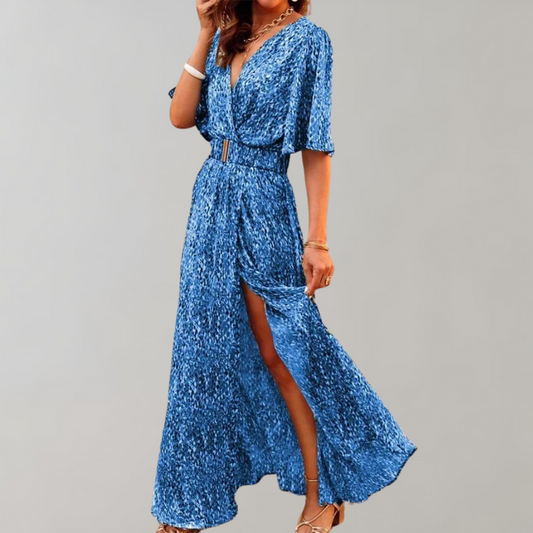 Maxi | Robe d'été pour femmes avec décolleté en V