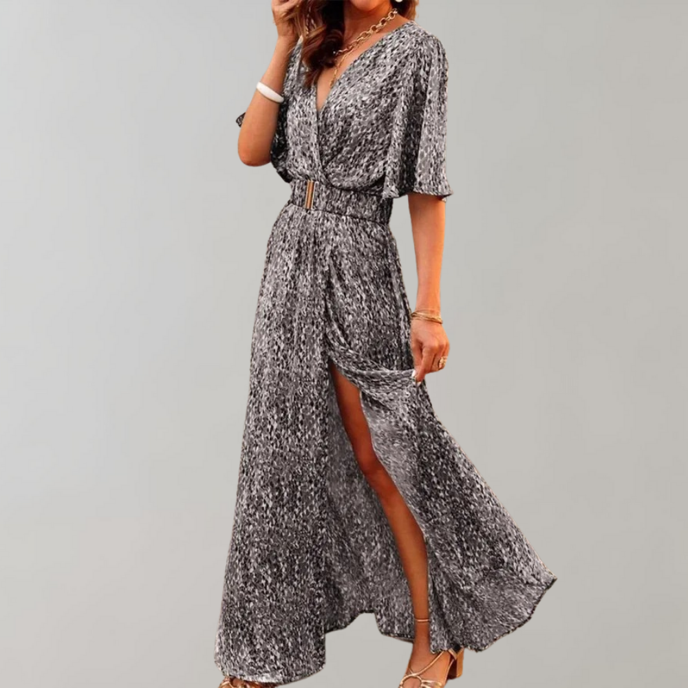 Maxi | Robe d'été pour femmes avec décolleté en V