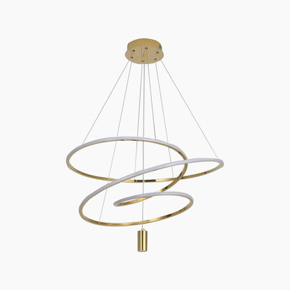 Suspension LED en Forme de Cercle Irregulier Chic Orbit