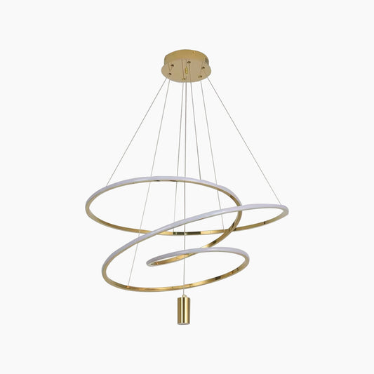 Suspension LED en Forme de Cercle Irregulier Chic Orbit