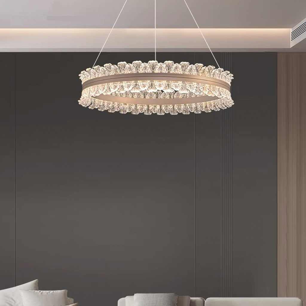 Suspension Lustre Luxe LED Anneau / Linéaire