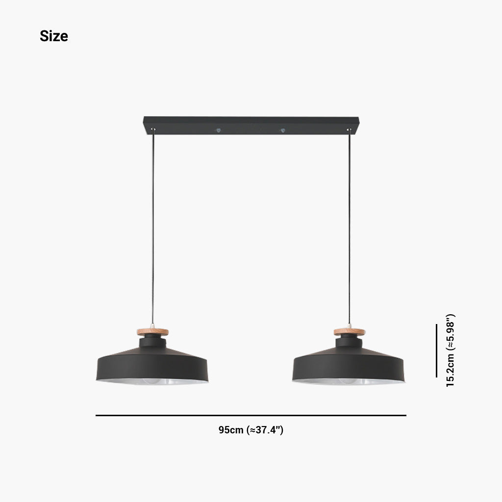 Suspension de plafond scandinave minimaliste Macaron, 8 couleurs