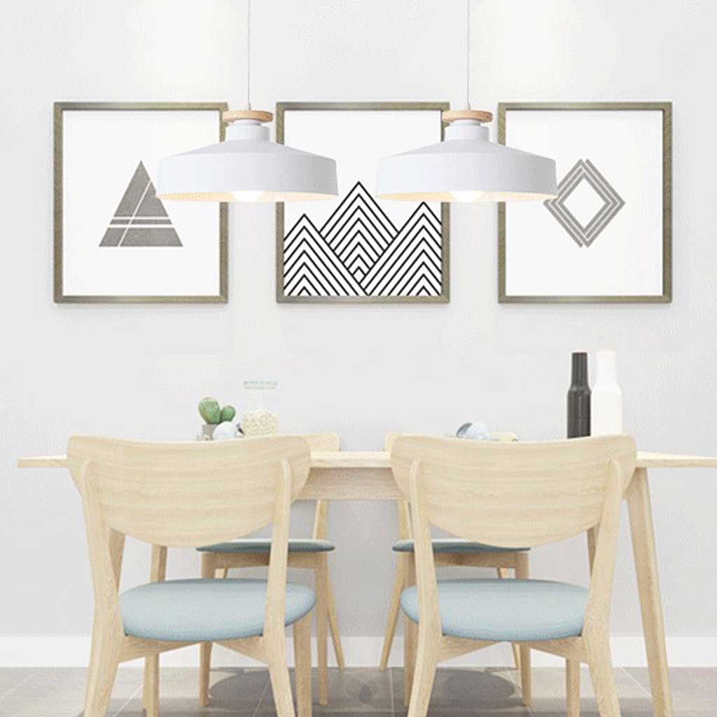 Suspension de plafond scandinave minimaliste Macaron, 8 couleurs