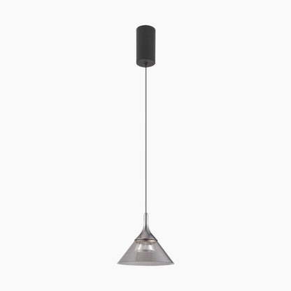 Suspension Hanglamparmatuur Moderne Minimaliste Cône, Aluminium & Acryl