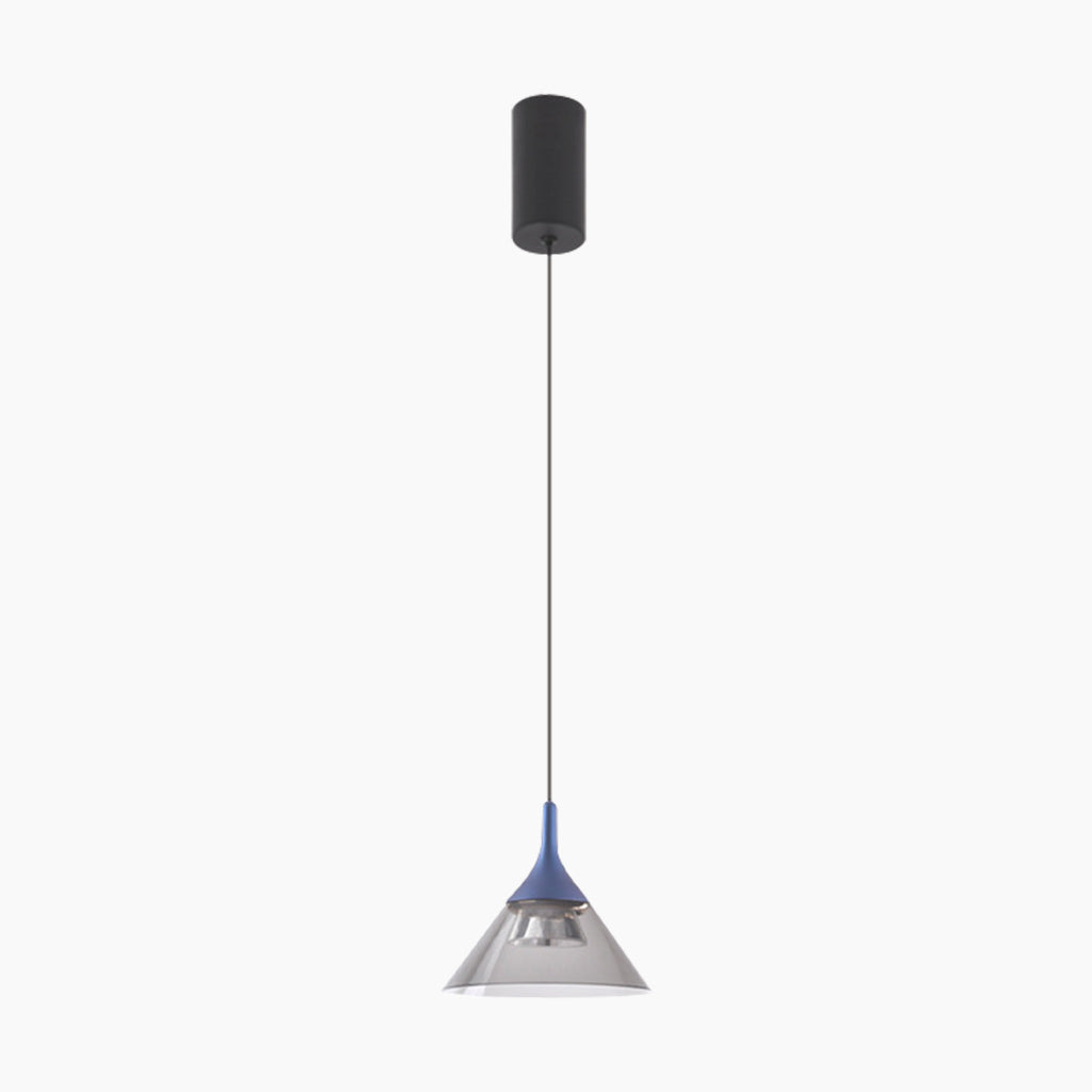 Suspension Hanglamparmatuur Moderne Minimaliste Cône, Aluminium & Acryl