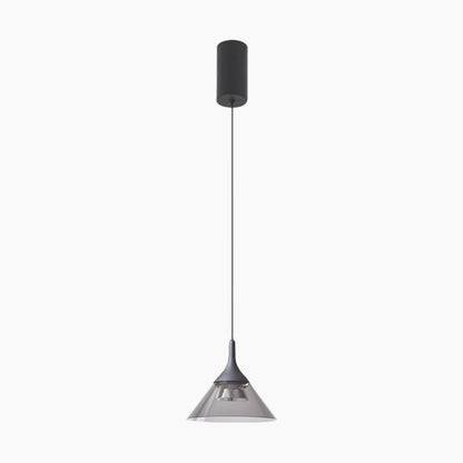 Suspension Hanglamparmatuur Moderne Minimaliste Cône, Aluminium & Acryl