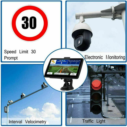 Système de navigation GPS de 7 pouces pour voiture et camion