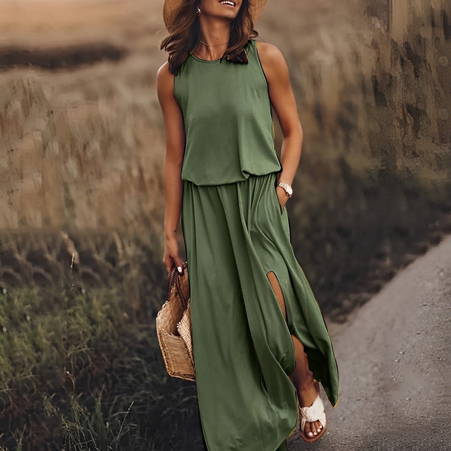 Heather | Robe élégante et colorée pour femmes