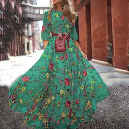 Margarethe | Robe maxi fluide pour femmes