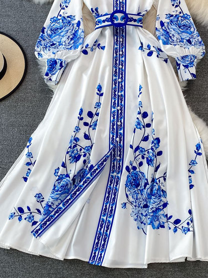 Gesinelar | Robe élégante pour femmes | Bleu