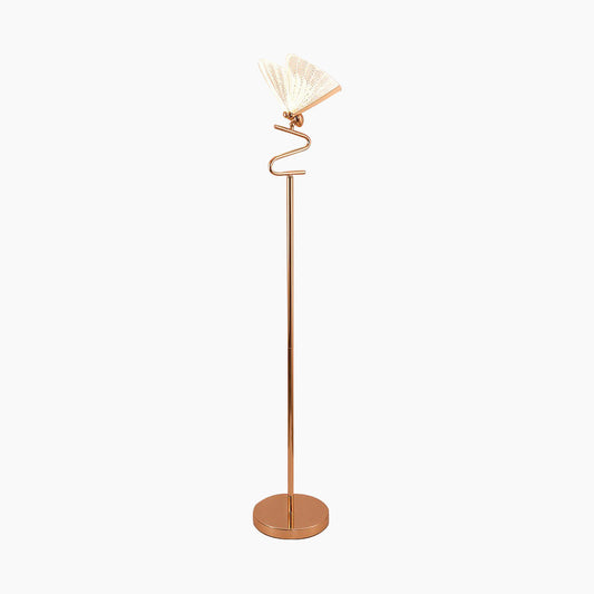 Lampadaire Décoratif Moderne Papillon, Or