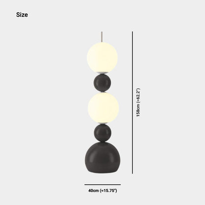 Lampe sur pied Créative boule calebasse bal dimmable LED