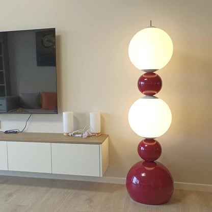 Lampe sur pied Créative boule calebasse bal dimmable LED