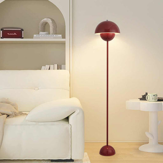 Lampe sur pied champignon en fer LED d'angle, 5 couleurs
