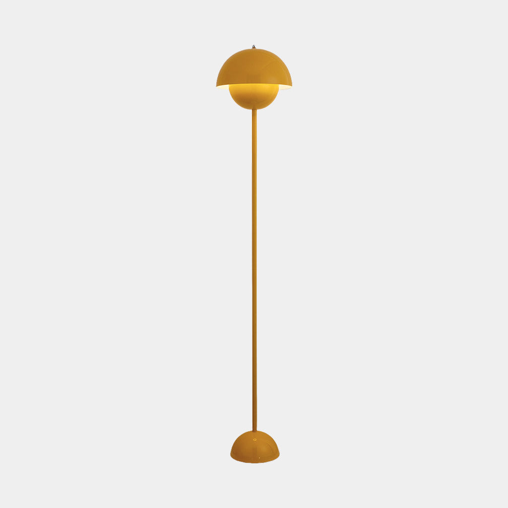 Lampe sur pied champignon en fer LED d'angle, 5 couleurs