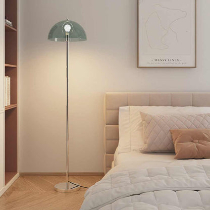 Lampe sur pied en acrylique du Nord avec dôme Madelmeer