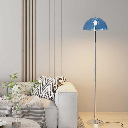 Lampe sur pied en acrylique du Nord avec dôme Madelmeer