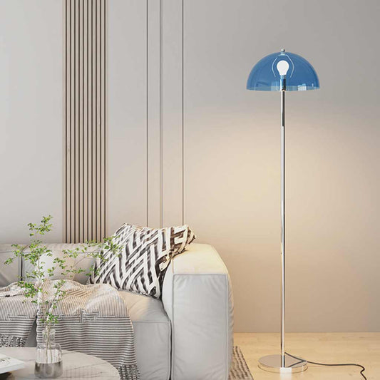 Lampe sur pied en acrylique du Nord avec dôme Madelmeer