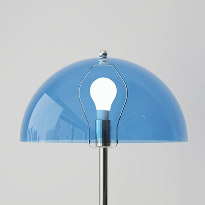Lampe sur pied en acrylique du Nord avec dôme Madelmeer