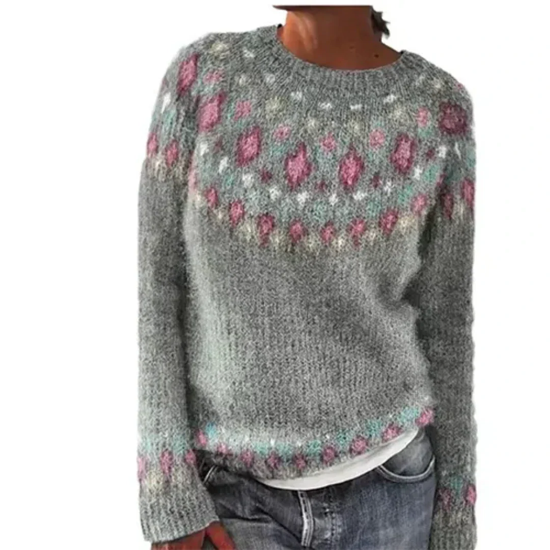 Galileana | Pull Femme à Manches Longues Chaud | Hiver